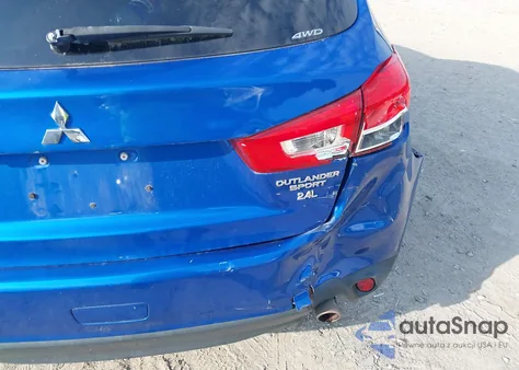 2015 Mitsubishi Outlander Sport Gt z USA, uszkodzony, nr VIN 4A4AR4AW4FE028067